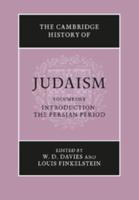 The Cambridge History of Judaism. Vol. 1 Introduction, The Persian Period