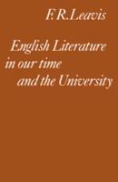 English Literature in Our Time & The University