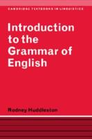Introduction to the Grammar of English