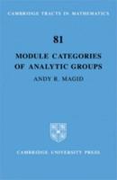 Module Categories of Analytic Groups