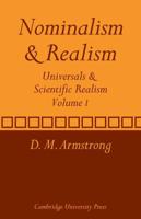 Nominalism and Realism Volume I