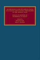 Mathematics and Its Applications to Science and Natural Philosophy in the Middle Ages