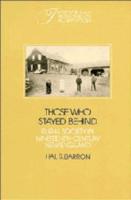 Those Who Stayed Behind: Rural Society in Nineteenth-Century New England