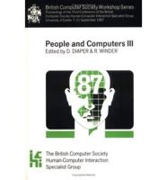 People and Computers III