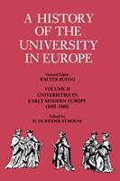 A History of the University in Europe: Volume 2, Universities in Early Modern Europe (1500 1800)