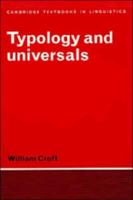 Typology and Universals