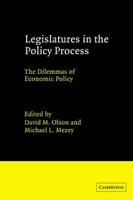 Legislatures in the Policy Process