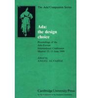 Ada- The Design Choice