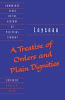 A Treatise of Orders and Plain Dignities