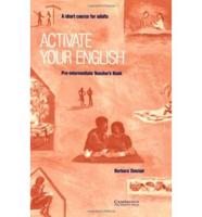 Activate Your English Pre-Intermediate Teacher's Book
