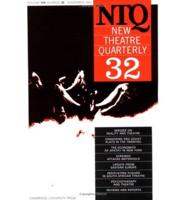 New Theatre Quarterly 32: Volume 8, Part 4
