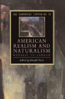 The Cambridge Companion to American Realism and Naturalism