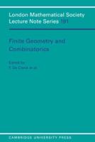 Finite Geometry and Combinatorics