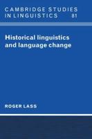 Historical Linguistics and Language Change