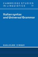 Italian Syntax and Universal Grammar