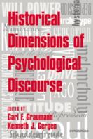 Historical Dimensions of Psychological Discourse