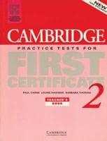 Cambridge Practice Tests for First Certificate 2