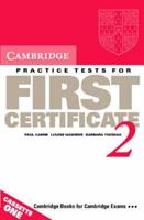 Cambridge Practice Tests for First Certificate 2 Audio Cassette Set (2 Cassettes)