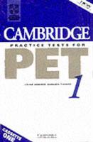 Cambridge Practice Tests for PET 1 Audio Cassette Set (2 Cassettes)