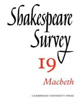Shakespeare Survey. 19 Macbeth