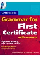 Cambridge Grammar for First Certificate Book With Answers and Audio CD