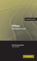 Milton - Paradise Lost