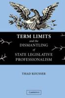 Term Limits State Legislative Prof
