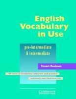 English Vocabulary in Use Pre-Intermediate and Intermediate