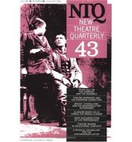 New Theatre Quarterly 43: Volume 11, Part 3