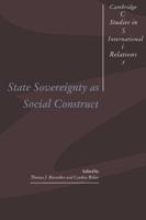 State Sovereignty as Social Construct