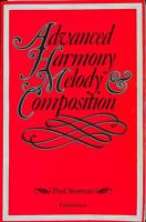 Advanced Harmony, Melody & Composition