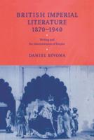 British Imperial Literature, 1870-1940