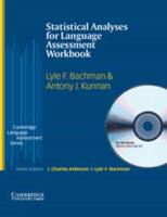 Statistical Analyses for Language Assessment Workbook and CD-ROM