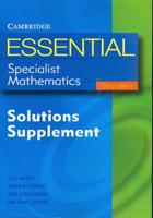 Essential Specialist Mathematics