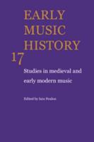 Studies in Medieval and Early Modern Music