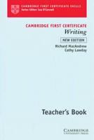 Cambridge First Certificate Writing. Teacher's Book