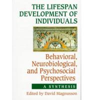 The Lifespan Development of Individuals