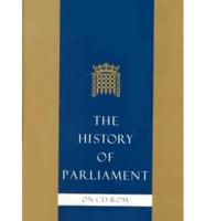 The History of Parliament on CD-ROM