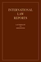 International Law Reports. Vol. 115