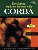 Developing Business Systems With CORBA With CD-ROM