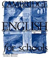 Cambridge English for Schools. Tests Four
