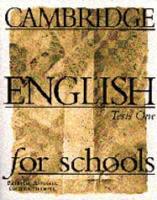 Cambridge English for Schools. Tests 1