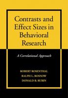 Contrasts and Effect Sizes in Behavioral Research: A Correlational Approach