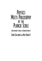 Physics Meets Philosophy at the Planck Scale