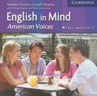 English in Mind 3 Class Audio CDs American Voices Edition