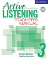 Active Listening. 3 Teacher's Manual