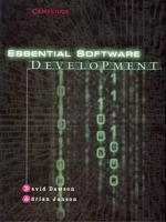 Essential Software Development