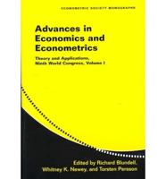 Advances in Economics and Cconometrics