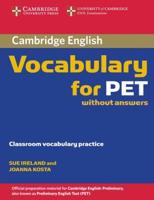 Cambridge Vocabulary for PET