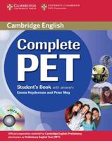 Complete PET Student's Book With Answers